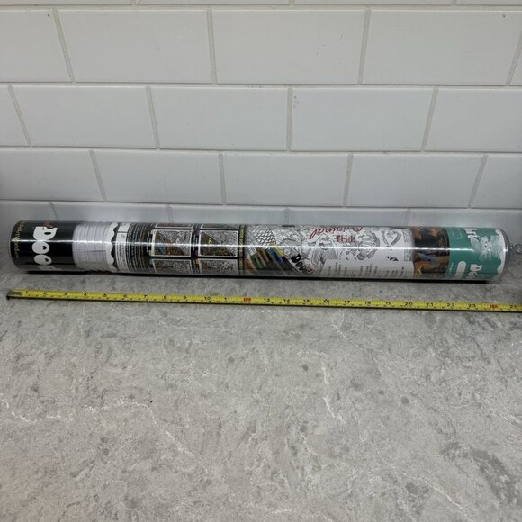 Vintage 1973 Doodleart The Sea Poster Brand New In Sealed tube! Never used! - Picture 3 of 7